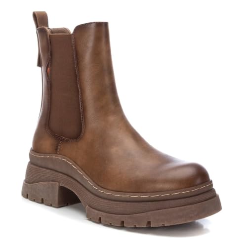 Refresh Para Mujer. 17198502-TAUPE Botines 171985 Taupe (36), Cremallera, Casual - 3