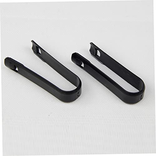 Tapas negras para tornillos para protección contra polvo para automóvil y bicicleta con diseño hexagonal duradero miniatura 5