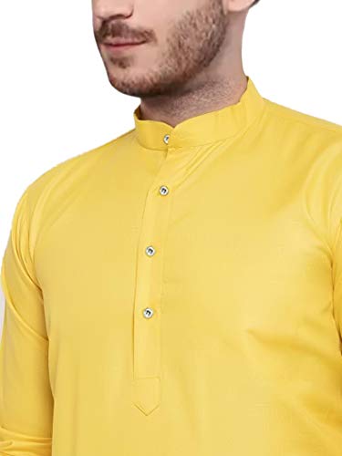 Image of trustous Mens straigth Solid Kurta Pyjama Set Combo in 100% Cotton with 16 Colour Option and Size are XS to 3XL for (Birthday,Wedding, Ceremony, Casual, Engagement)