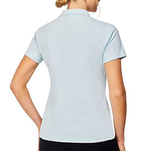 Image of Casei Womens Shorts Sleeve Polo Golf Shirts Quick Dry UPF 50+ Tennis Pickleball Top Collared Casual Work Athletic Shirts
