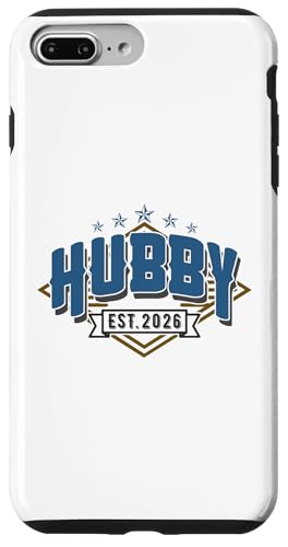 Hubby Est. 2026 �L�O�� �o�����^�C���f�[ �z��� �v �X�}�z�P�[�X iPhone 7 Plus/8 Plus �p