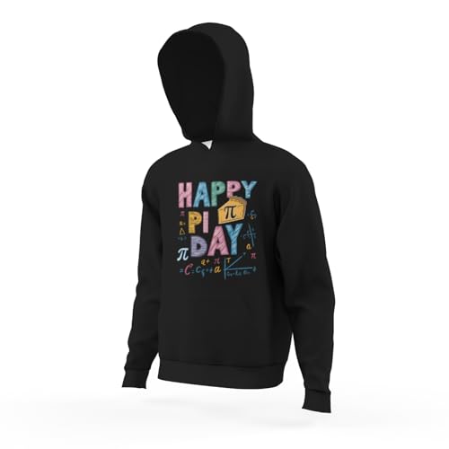 Kids 3.14 PI Day Pie Day Pi Symbol For Math Lovers Boys Girls Lightweight Kangaroo Pocket Hoodies4