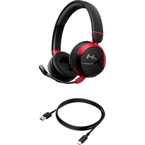 HyperX Cloud Mini Wireless Black Red - Immagine 5