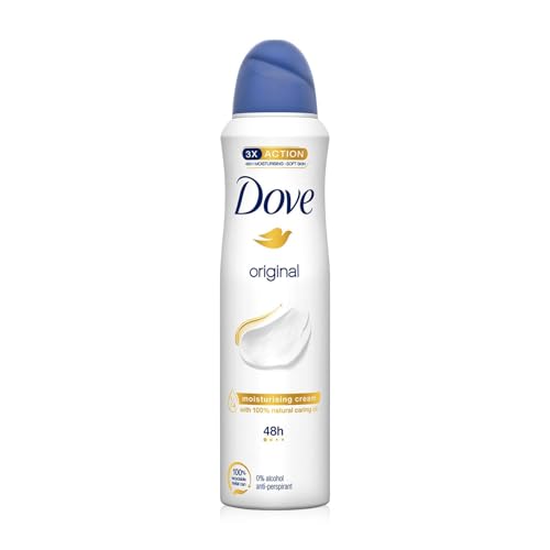 Dove Original Aerosol Antiperspirant Deodorant 150Ml (Pack Of 3) - 2