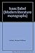 Isaac Babel (Modern Literature Monographs)