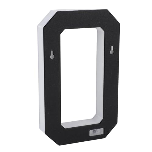 Señal de dirección solar de 9 pulgadas con número de casa LED y batería de 600 mAh para pared 4