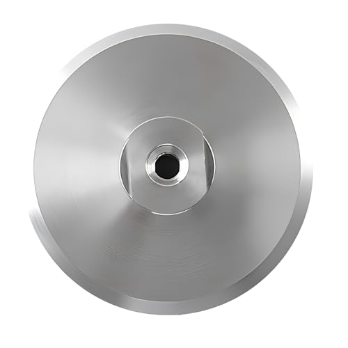 MiJunHD M14 Thread 4inch/100mm Aluminum Thickened Backer Pad, Self-adhesive Hook and Loop Backing Pad for Angle Grinder Sander Sanding Disc Holder (1 Piece)