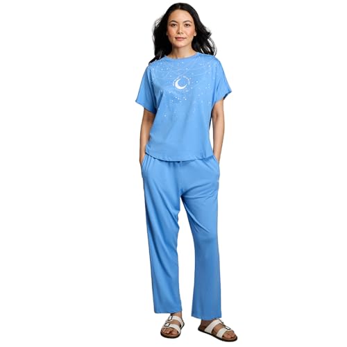 Pyjama en coton doux NYKD col rond idéal pour vos soirées cocooning