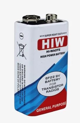 Electro 9V HI-Watt Long Life Carbon Battery Multipurpose Used (Pack of 1)-picture-14