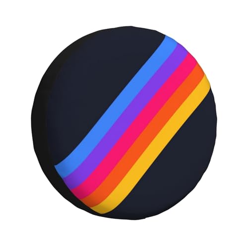 Colorful Striped 70s 80s Retro Racing Cover