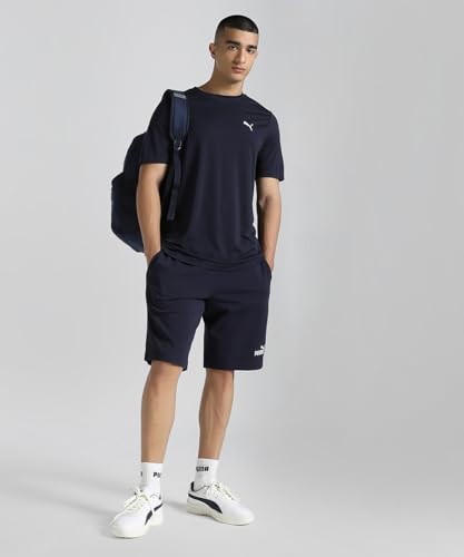 Image of Puma Men Polyester Solid Regular Fit Tees