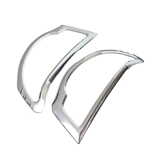 Cubierta de faros para Mitsubishi L200 Triton 2006-2014 en acabado cromado ABS