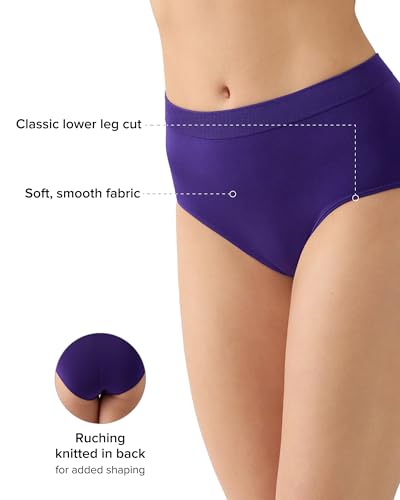 Image of Wacoal Women's B-Smooth Seamless Full Coverage Brief Panty, 838175