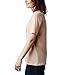 Columbia Women's Plus-Size Mount Rose Relaxed Tee, Peach Cloud Heather/Linear Hike, 1X