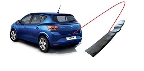 Protection Pare-chocs Arrière Pour Dacia Sandero Stepway II (2012-2020) - Autocollant Antidérapant Anti-rayures - Pose Facile