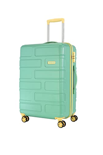 American-Tourister-BRICKLANE-8-Wheel-Spinner-Polycarbonate-PC-69-Cm-Medium-Emerald-Green-Check-in-Hard-Luggage