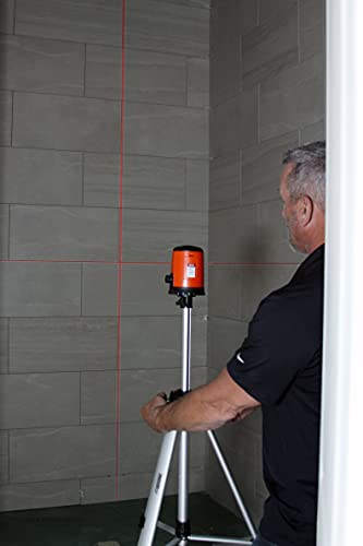 Johnson Level & Tool 40-0921 Self-Leveling Cross-Line Laser Kit, 19 X 10", Red, 1 Laser Level Kit #TOP6