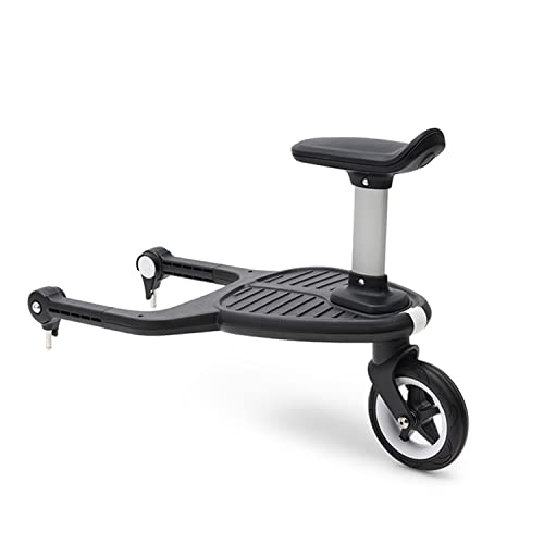 Bugaboo Butterfly Comfort - Tabla de ruedas + compatible con carriola de mariposa Bugaboo con asiento extraíble para niños pequeños, opción de sentarse y soporte y posición...