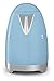 Smeg KLF02PBUS 50's Retro Style Variable Temperature Kettle, Pastel Blue