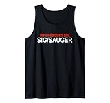 Lustig Meine Pronomen sind Sig/Sauger Tank Top