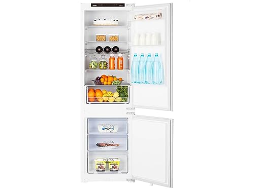 Gorenje NRKI 4182 P1 Einbau-Kühl-Gefrierkombination / 177,2 cm / 240 l / NoFrost DualAdvance / SuperCool / Weiß