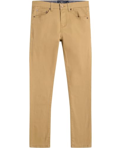 Pantalones informales para niños Lucky Brand con cintura elástica de alta flexibilidad