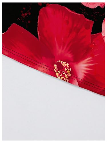 MakeMeChic Women's Floral Summer Tops Strapless Tube Crop Tops Backless Bandeau Top3