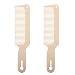 2 Pieces Metal Barber Comb- Stainless Steel Flat Top Clipper Comb Fine Cutting Hairdressing for Men Women