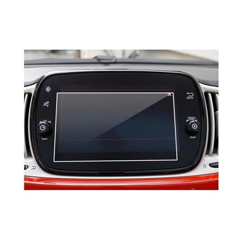 Film protection GPS Fiat 500 anti-rayures pour restaurer l'écran 7"