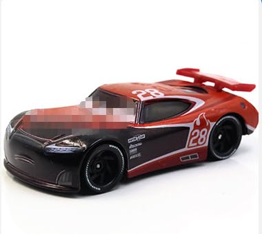 BSNRDXRacing Car Model Children Idea Play Vehicles Mini Race Cars Red Toy Car for Children Party Birthday Party Supplies Cake Decoration for Ages 3 Years and Older