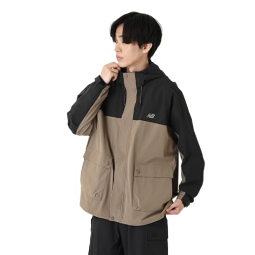 new balance(ニューバランス) メンズストレッチナイロンマウンテンパーカー (AMJ55687) 日本限定 撥水 ストレッチ 伸縮性メンズ