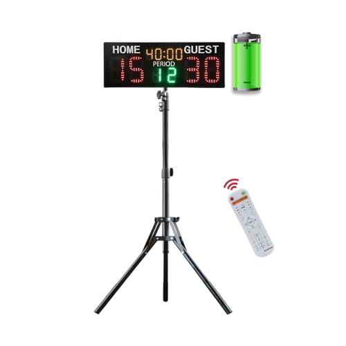 Marcador Digital para Multideportes con Trípode