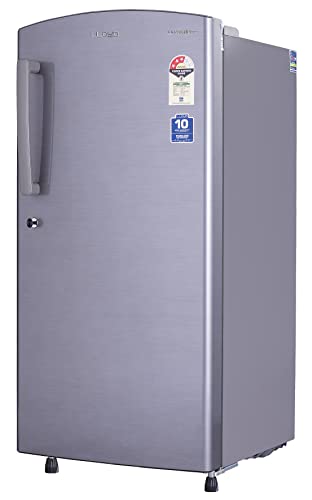 Image of Havells-Havells -LLOYD Refrigerator Appliance Single Door 200L 3 Star Fixed Speed Stainless Steel Glass GLDC213SSST2PB