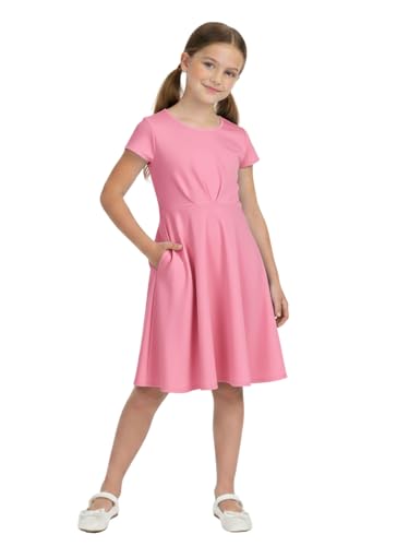 Junior Bridesmaid Dresses for Teen Girls Ruffle Sleeve Chiffon