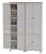 Homecharm-Intl 23.8x11.8X 72.2-Inch Storage Cabinet,White (HC-004)