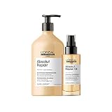 Para un cabello fortalecido y reparado al instante. Repara y fortalece las áreas más dañadas del cabello.