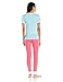Marvel Women's 2pc Captain America Jogger Set, Blue/Pink, Large