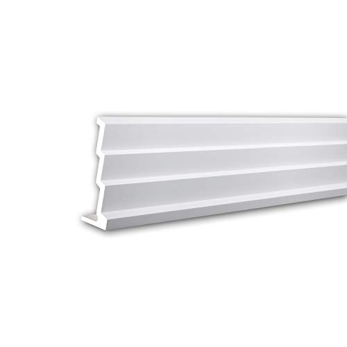 Corniche flexible Profhome moulure élégante pour murs arrondis - 2