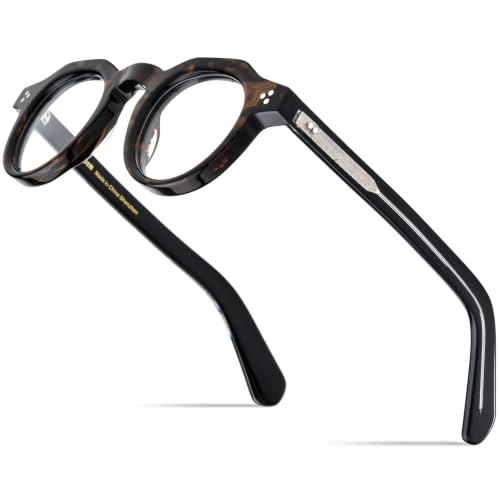Image of HEPIDEM Acetate Glasses Frame Men Women Square Eyeglasses Optical Spectacles MZEPH