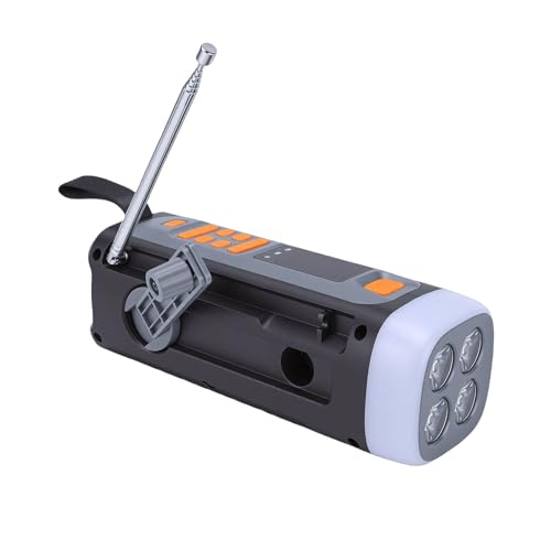 Radio portátil de emergencia 4500mAh con AM FM SW y Bluetooth 5.0 miniatura 3