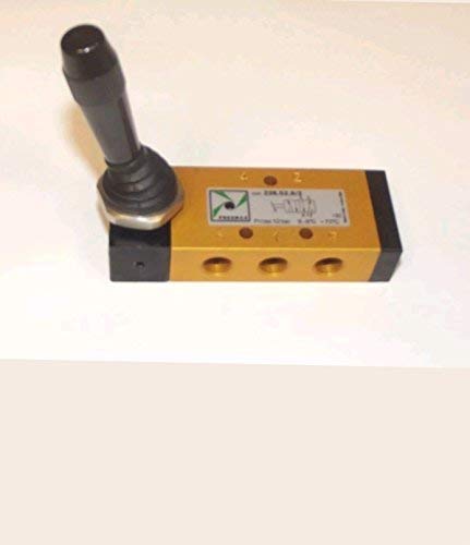 Pneumax Lever Valve 5/2. 2 Position 1/8 bsp No 228.52.9/2