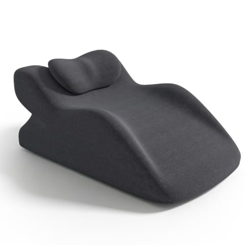 Poduszka żylna, poduszka do podnoszenia nóg, wielofunkcyjna poduszka pod plecy z małą poduszką, poduszka na nogi z pianki memory, ergonomiczna, komfortowa poduszka na kolana, nogi, kostki, sofę, łóżko
