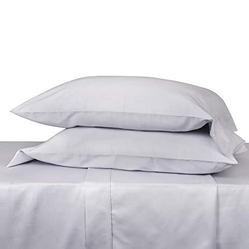 Trident King Size Sheets Set 500 Tc Bed Sheets 4-Piece Set Bedding Sheets And Pillowcases -Soft & Smooth Deep Pocket Sheet Sets -Triblend Cotton-Tencel-Lyocell Sateen King Sheets -Lilac Marble #TOP4