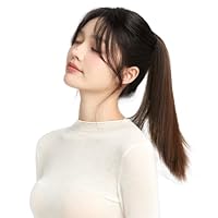 Amazon.co.jp: Rebecca youth 前髪ウィッグ 人毛100% 自然なツヤ