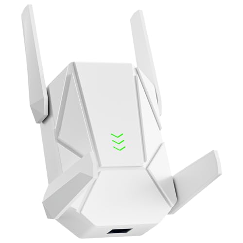 WiFi Extender, 2026 12X Fastest WiFi 6 Booster 1800Mbps Dual Band (5.8/2.4GHz) WiFi Extender Signal Booster for Home, WiFi Repeater with Ethernet Port Covers up to 17,999 sq.ft and 125+ Devices
