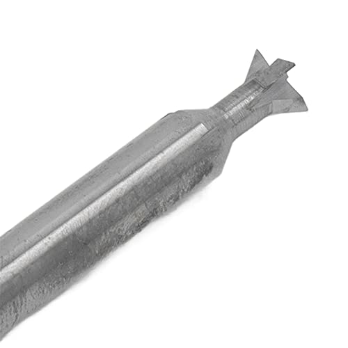 Ftvogue FTVOGUEXV0A8RQWND-11 Lathe Milling Dovetail Bit Cutter End Mill Tool 4 Flute Cutting Tool Cemented Carbide Universal Straight Shank thumb #7