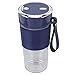 Pwshymi Mini frullatore, Design Impermeabile, Ricarica USB, monoblocco, sigillante, frullatore Individuale da Viaggio per Cucina all'aperto(Blu Stellato)