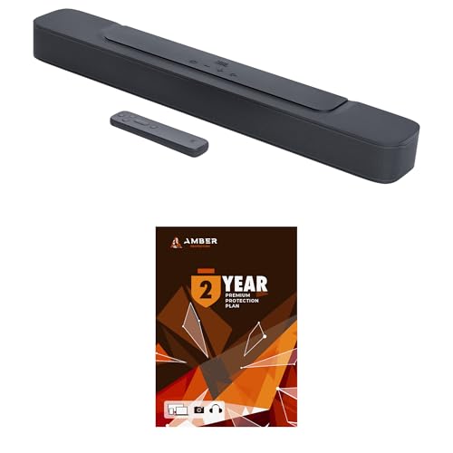 Image of JBL BAR-2-0-ALL-IN-ONE-MK2 Compact 2ch Soundbar with Dolby Digital and 2 Year Amber Protection Plan (2022)