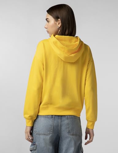 Image of FYLTR Women's Casual Hoodie with Stripe Tape - Rib Hem & Cuff | Drop Shoulder | Sweatshirts for Women | Winter Hoodie for Women