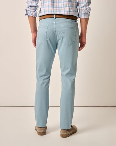 johnnie-O Carmel Sateen 5-Pocket Pants Windward Blue / 35/343